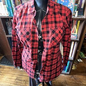 Eddie Bauer classic fit M cozy lumberjack flannel